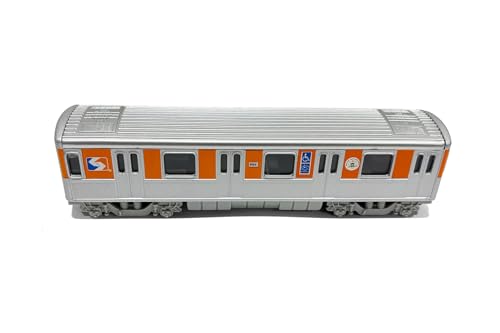 Modelo a escala 7" Septa Metro Subway color gris miniatura 4