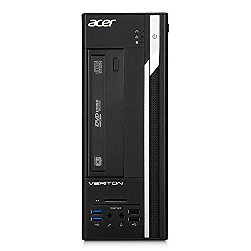 Acer Veriton X4640G_E - SFF - 1 x Core i3 6100 / 3.7 GHz - RAM 4 GB - HDD 500 GB - DVD SuperMulti - HD Graphics 530 - GigE - Mic
