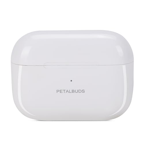 Image of Wireless in Ear Earbuds with Mic, 12.4mm Drivers, Playback:Upto 48hr case,4-Mic Design, Smooth Touch Controls Lightning Port Charging IPX5 Rating [White]