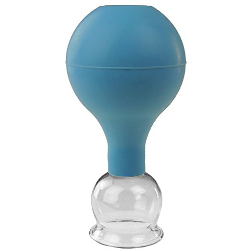 Pulox Cupglas van echt glas diverse maten en kleuren (32mm, blauw)
