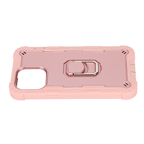 Rankomu Telefonskydd med Stativ för iPhone 13 Pro Max - Rosa Guld