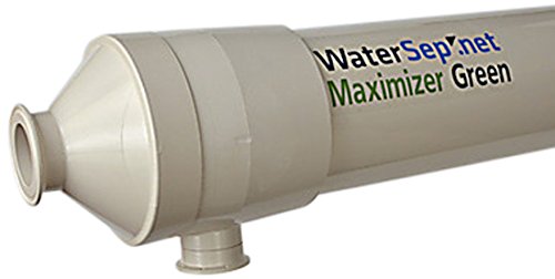 SU 910 10MAX41 S1 Maximizer41 Green Line Single Use Hollow Fiber Cartridge, 0.1 µm Pore Size, 1 mm ID, 117 mm Diameter, 731 mm Length, Polyethersulfon/Polysulfone/Epoxy