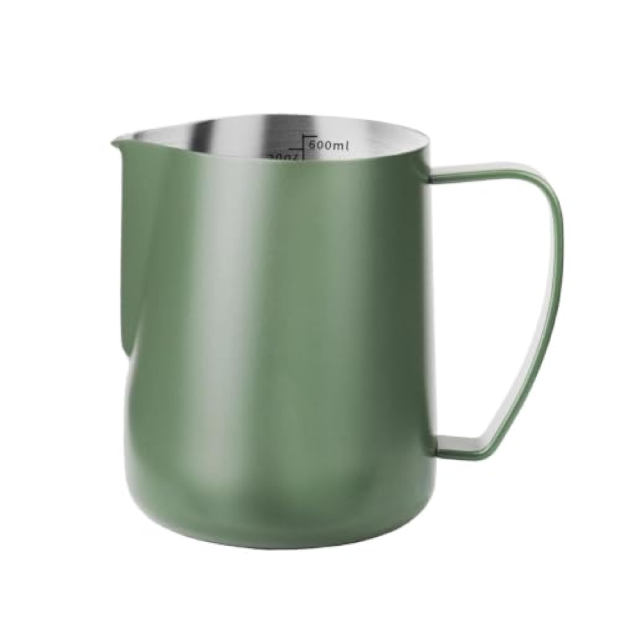 Stainless Steel Milk Foaming Pitcher with Ergonomic Handle
