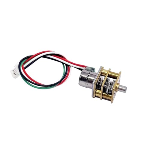 Moteur pas à pas à engrenages 8 mm GS08 micro-réducteur 2 phases 4 fils métallique pour robotique