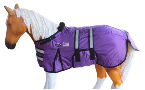 Image of 1680D Miniature Weanling Donkey Pony Horse Foal Winter Blanket 519TS01