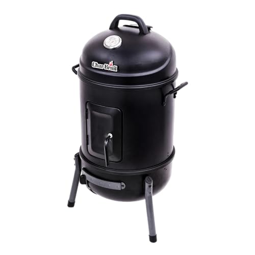Char-Broil Bullet Charcoal Smoker 16\" - 18202075,Black - Thumbnail 2