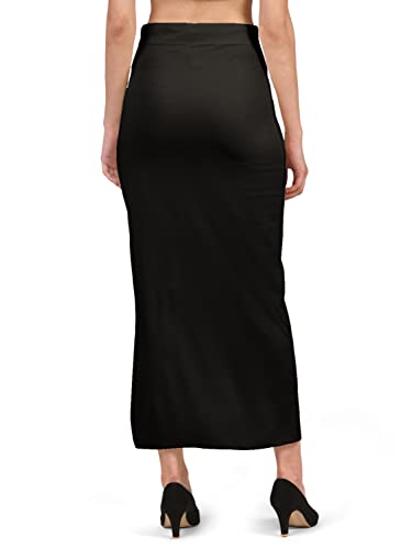 Image of Mehrang Stretchable Saree Shapewear Petticoat for Women, Cotton Blended,Petticoat,Skirts for Women,Shape Wear Dress for Saree