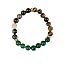 Abundance/Good Luck- Tiger's Eye, Green Jade, Dragon Bloodstone