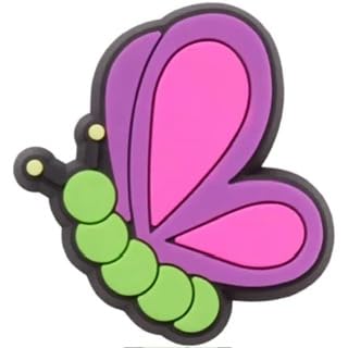 BABOLE 1 PCS COLORFUL BUTTERFLY CROC SHOE DECORATION CHARM ORIGINALL QUILITY (B0CMXVFC2C) Amazon Price History, Amazon Price Tracker