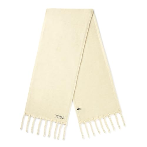 TOUS Bufanda Beige, Para Mujer, Medidas 200 x 35 cm, Colección Tous Crystal