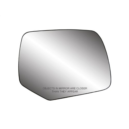 Passenger Side Non-heated Mirror Glass w/backing plate, Ford Escape, Escape Hybrid, Mercury Mariner, Mariner Hybrid, 5 13/16