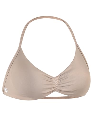 Image of AUROLA Influence Strappy Bra Sports Bras for Women, Backless Padded Impact Strappy Bra Workout Gym Yoga with Removable Cups
