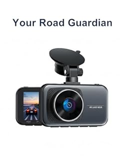 Micmetago Dashcam 4K sans Fil avec Batterie, Dashcam Auto Avant & Arrière, Parküberwachung 24h, Vision Nocturne, Caméra Voiture Trend pour Vidéos Virales et Protection Quotidienne