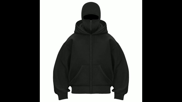 Sweat à Capuche Oversize Pour Homme – Double Capuche – Coupe-vent Polaire – Style Y2K – Pour Jogging, Loisirs