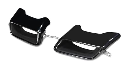Silenciador de escape de acero negro para Range Rover Sport L494 3.0T diseño rectangular premium
