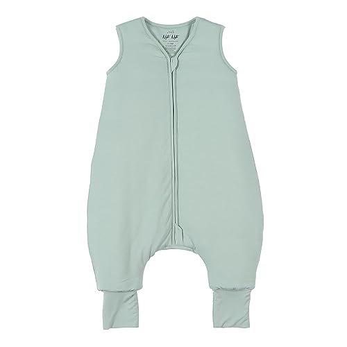 Image of Sleeveless Soft Baby & Toddler Sleeping Sack, Breathable with Adjustable Feet Cuffs & Anti-Slip Grip