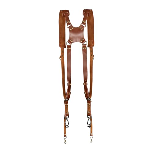 Harnais appareil photo reflex en daim antidérapant accessoire photo noir