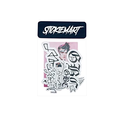 Lil Peep GBC Die cut Sticker Pack