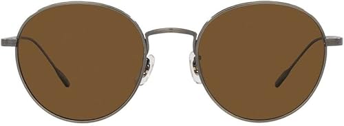 Miniatura 2 de Oliver Peoples 0OV1306ST Altair 525457 Gafas de sol polarizadas plateadasmarrones antiguas, marrón, blanco, (True Brown)