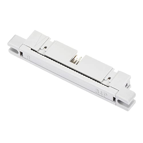 Tool parts 34P Dual Rows 2.54mm IDC Male Transition Plug for Flat Ribbon Cable - Pack Of 1