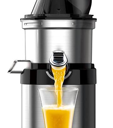 Foto von Kuvings CS700 Whole Slow Juicer – Estrattore di Succo Professionale in Acciaio Inox per Uso Commerciale con Potente Motore da 240 Watt