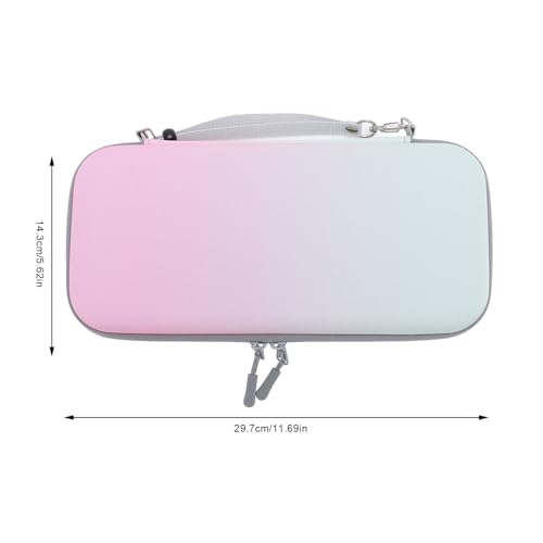 Hard Shell Portable Travel Storage Bag for 2 EVA Hard Shell 2025 Version with 10 Game Card Pockets (Green)4