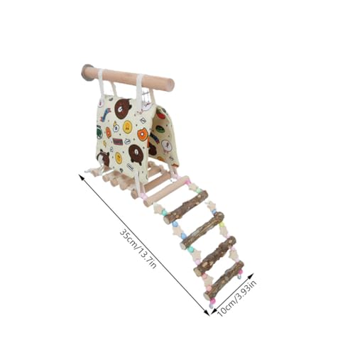 Image of 1 Pcs Bird Toys Parrot Supplies Parrot Tent Ladder Bird Bed Bird Playground Suitable for Parrot Cage Toy Set