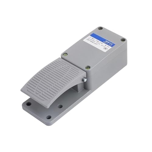 Interrupteur à pédale YDT1-17 en aluminium KH9011 6A 380V pour commande industrielle