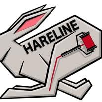 Hareline Fly Tying Tiger Barred Rabbit Strips