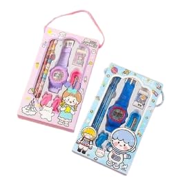 TERA 13 Stationery Kit For Kids (2 pcs) Cartoon Stationery Set Fo Girls & Boys | Return Gifts | School Stationery Items | Birthday Return Gifts Stationery Set Kit | Pencil Eraser Set For Exme’S TERA 13 Stationery Kit For Kids (2 pcs) Cartoon Stationery Set Fo Girls & Boys | Return Gifts | School Stationery Items | Birthday Return Gifts Stationery Set Kit | Pencil Eraser Set For Exme’S