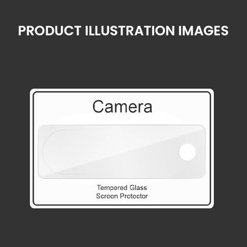 Image of FIRST MART Camera Lens Protector for Google Pixel 8A | 9H Tempered Glass, HD Clear, Scratch Resistant, Anti-Fingerprint, Case-Friendly | Crystal Clear, Pack of 1