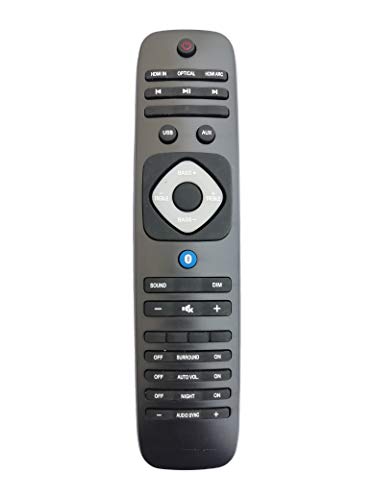 Image of LipiWorld Home Theater System Remote (Suitable for Philips Home Theater Old Exactly Same Will Only Work) with Bluetooth Function Compatible for Philips