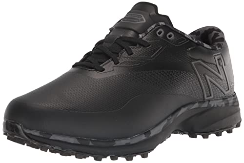 New Balance Men's Fresh Foam X Defender Sl Golf Shoe, Black/Multi, 11