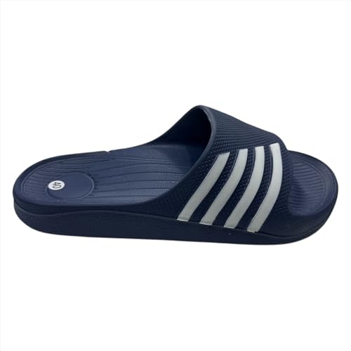 Generico Ciabatte Uomo - Ragazzo da Piscina e Mare Unisex, Pantofole Estive in Gomma, Misure 35-44 (Blu, Sistema Taglie Calzature EU, Adulto, Donna, Numero, Media, 36)