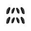 Black+black Nose Pad-4 Pairs Black+black Nose Pad-4 Pairs