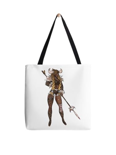 Sac fourre-tout de chasseuse tribale en toile de coton écoresponsable