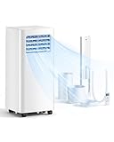 EnerGlow 8,000 BTU Portable Air Conditioners, 3-in-1 Air Conditioner Portable up to 350 sq.ft, Portable AC Unit with Cool, Fan, Dehumidifier, Sleep, 24H Timer, Remote for Bedroom