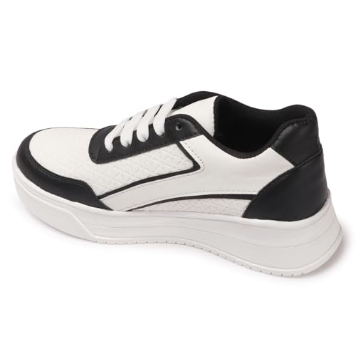 Image of Lightweight Walking Shoes Casual Lace-Up Sneaker for Women /Girls