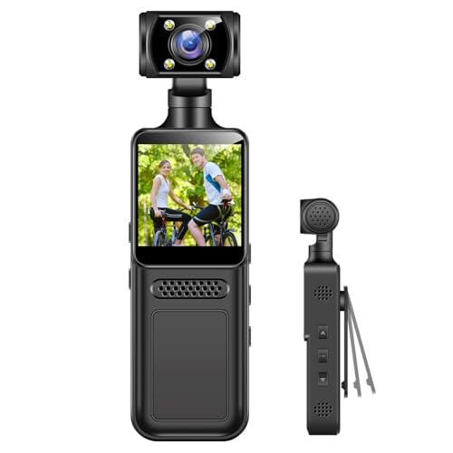 Caméra de poche 4K rotative Wi-Fi pour filmer sans les mains