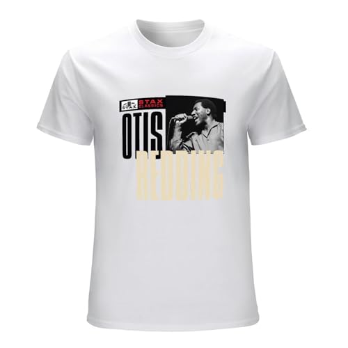 Photo de T-Shirt Otis Sleeve Friend Redding Short Shirts Event Big Shirt Boy Unisex Gift for Men Tee Girl Men Novelty Family White L