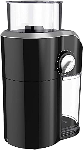 WECDS-E Kaffeemühle Grat Grain Crusher Kaffeebohnenmühle Grinder Kleines Automatikpulver , Schwarz – Bild 4