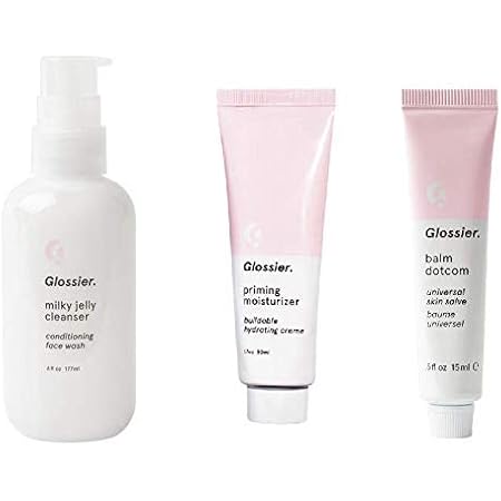glossier mini skincare set