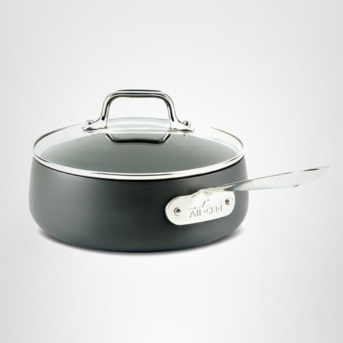 image for All-Clad HA1 Hard Anodized Nonstick SaucePan 2.5 Quart Induction Oven 