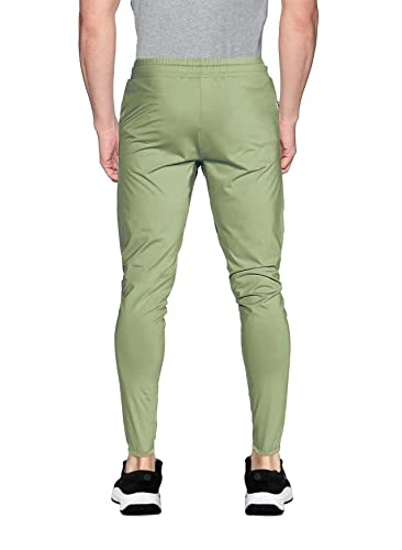 Image of AVOLT Dry Fit Track Pant for Men I Slim Fit Athleisure Running Gym Stretchable Track Pant (XXL, Light Green)