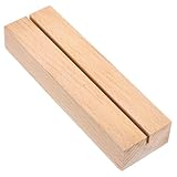 MOTHNUR Socle Bois Stable pour Calendrier et Cartes Support Polyvalent avec Fente de Porte...