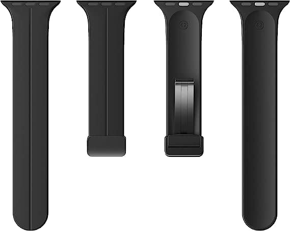 Image of Printme Silicone Sport Band Compatible with Apple Watch 38mm 40mm 41mm 42 mm 44 mm 45 mm 49 mm, Magnetic Clasp Adjustable Strap Compatible for iWatch Series SE Series 1-8