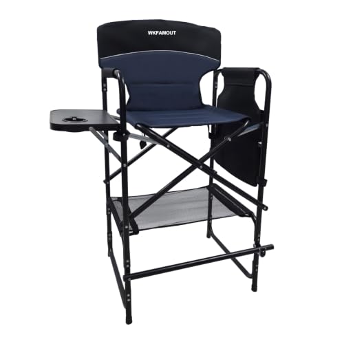 Folding Director Chair With Side Storage