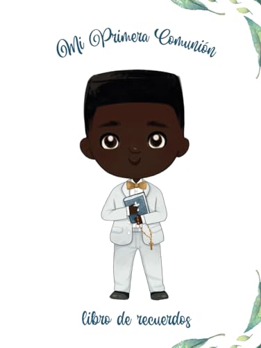 Mi primera Comunión, libro de recuerdos: modelo JAMES
