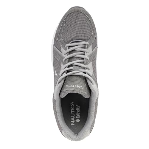 Image of Nautica Mens Running Sneakers Sport Fashion Lace-Up Athletic Soft Shoes for Gym Tennis Men - Cushioned, Breathable, Lightweight & Comfortable