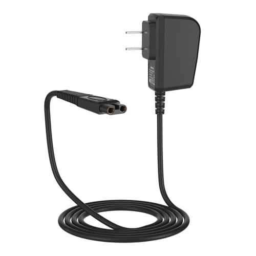 Cordless Clipper Charger Cable for Andis TS-1 TS-2 Shaver 17150, 17155, 17170, 17190, 17195 Clipper